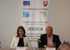 Tlačová konferencia k projektu JESSICA